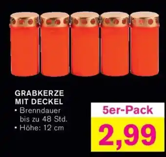 KODi GRABKERZE MIT DECKEL Angebot