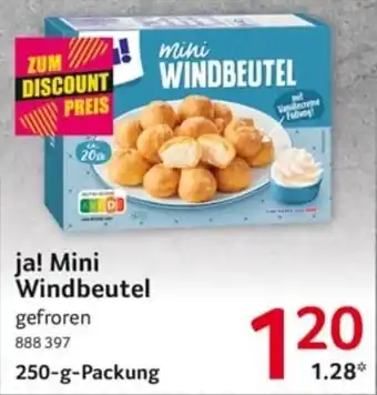 Selgros ja! Mini Windbeutel Angebot