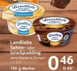 Selgros Landliebe Sahne- oder Grießpudding Angebot