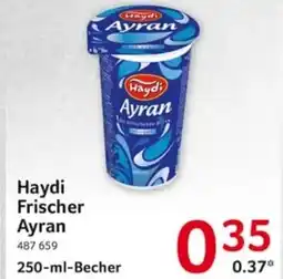 Selgros Haydi Frischer Ayran Angebot