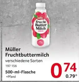 Selgros müller Fruchtbuttermilch Angebot