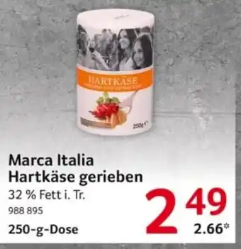 Selgros Marca Italia Hartkäse gerieben Angebot