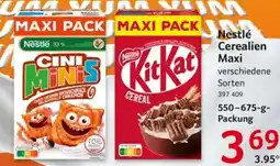 Selgros Nestle Cerealien Maxi Angebot