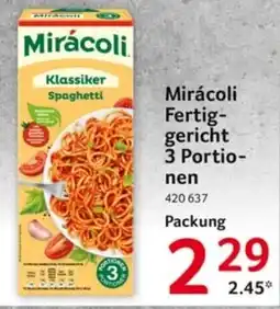 Selgros Miracoli Fertiggericht 3 Portionen Angebot