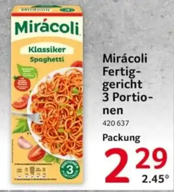 Selgros Miracoli Fertiggericht 3 Portionen Angebot