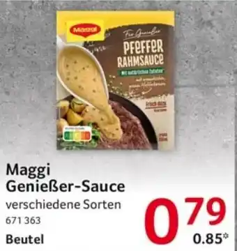 Selgros Maggi Genießer-Sauce Angebot