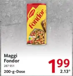 Selgros Maggi Fondor Angebot