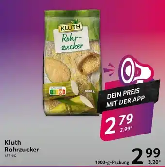 Selgros Kluth Rohrzucker Angebot