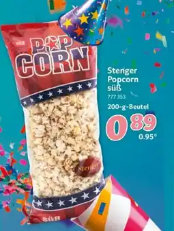 Selgros Stenger Popcorn Angebot