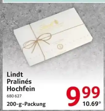 Selgros Lindt Pralinés Hochfein Angebot