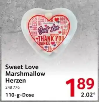 Selgros Sweet Love Marshmallow Herzen Angebot