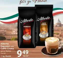 Selgros Alberto Espresso oder Caffè Crema Angebot