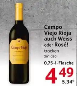 Selgros Campo Viejo Rioja auch Weiss oder Rosé! Angebot