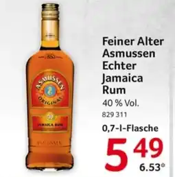 Selgros Feiner Alter Asmussen Echter Jamaica Rum Angebot