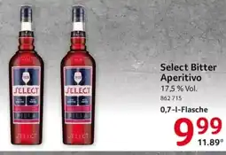 Selgros Select Bitter Aperitivo 17,5% Vol. Angebot