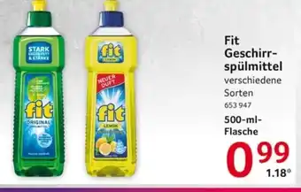 Selgros Fit Geschirrspülmittel Angebot