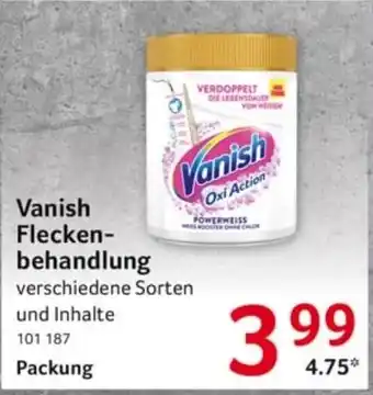 Selgros Vanish Fleckenbehandlung Angebot