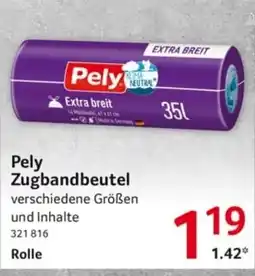 Selgros Pely Zugbandbeutel Angebot