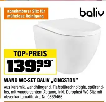 OBI WAND WC-SET BALIV,,KINGSTON" Angebot