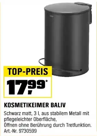 OBI KOSMETIKEIMER BALIV Angebot