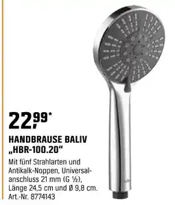 OBI HANDBRAUSE BALIV ,,HBR-100.20" Angebot