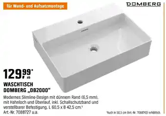 OBI DOMBERG WASCHTISCH ,,DB2000" Angebot