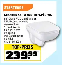 OBI GROHE KERAMIK SET WAND-TIEFSPÜL-WC Angebot