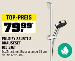 OBI hansgrohe PULSIFY SELECT S BRAUSESET 105 3JET Angebot