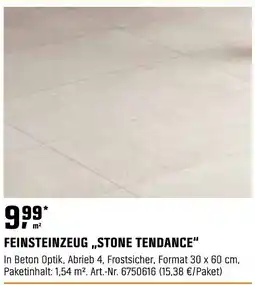 OBI FEINSTEINZEUG „STONE TENDANCE" Angebot