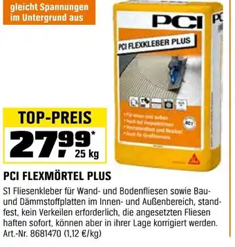 OBI PCI FLEXMÖRTEL PLUS Angebot