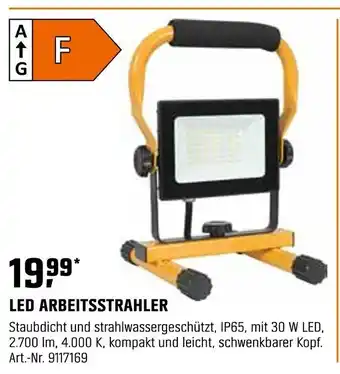 OBI LED ARBEITSSTRAHLER Angebot