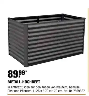 OBI METALL-HOCHBEET Angebot