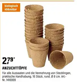 OBI ANZUCHTTÖPFE Angebot