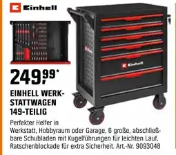 OBI EINHELL WERKSTATTWAGEN 149-TEILIG Angebot