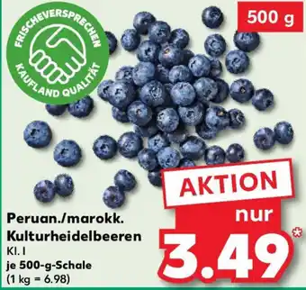 Kaufland Peruan./marokk. Kulturheidelbeeren Angebot