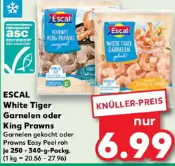 Kaufland ESCAL White Tiger Garnelen oder King Prawns Angebot