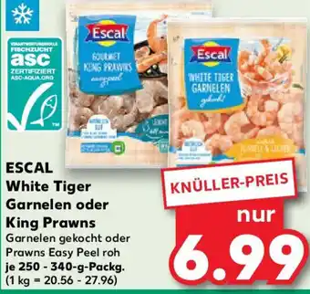 Kaufland ESCAL White Tiger Garnelen oder King Prawns Angebot