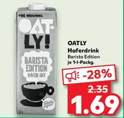 Kaufland OATLY Haferdrink Angebot