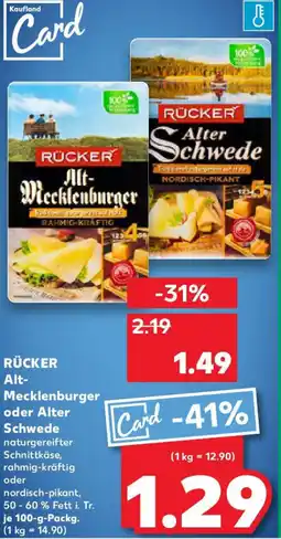 Kaufland RÜCKER Alt- Mecklenburger oder Alter Schwede Angebot