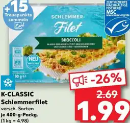 Kaufland K-CLASSIC Schlemmerfilet Angebot