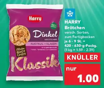 Kaufland HARRY Brötchen Angebot