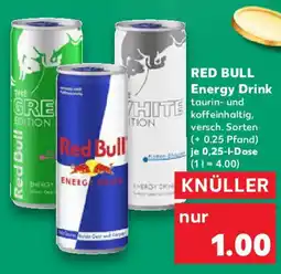 Kaufland RED BULL Energy Drink Angebot