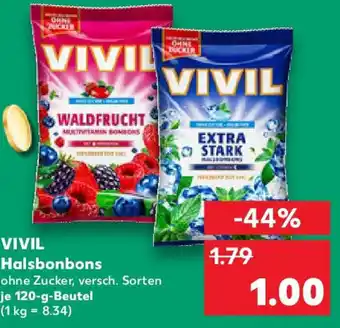 Kaufland VIVIL Halsbonbons Angebot