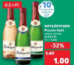 Kaufland ROTKÄPPCHEN Piccolo-Sekt Angebot