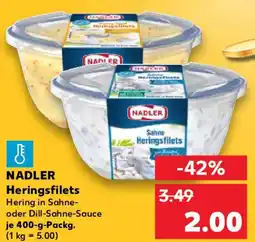 Kaufland NADLER Heringsfilets Angebot