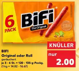 Kaufland BIFI Original oder Roll Angebot