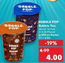 Kaufland BUBBLE POP Bubble Tea Angebot