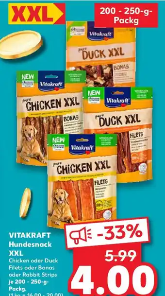 Kaufland VITAKRAFT Hundesnack XXL Angebot