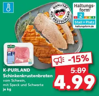 Kaufland K-PURLAND Schinkenkrustenbraten Angebot