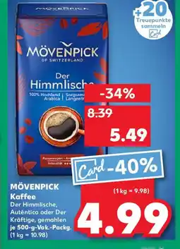 Kaufland MÖVENPICK Kaffee Angebot